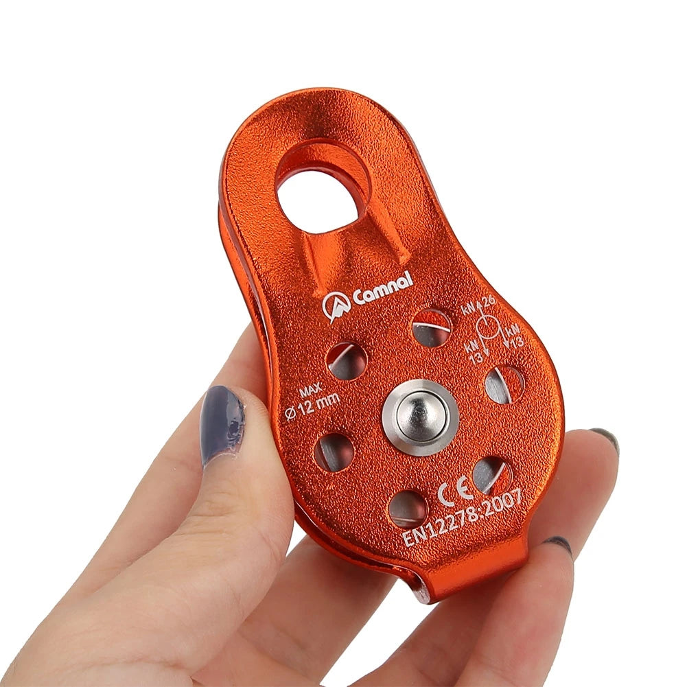 26KN Single Swivel Rope Pulley 12mm WildPeak