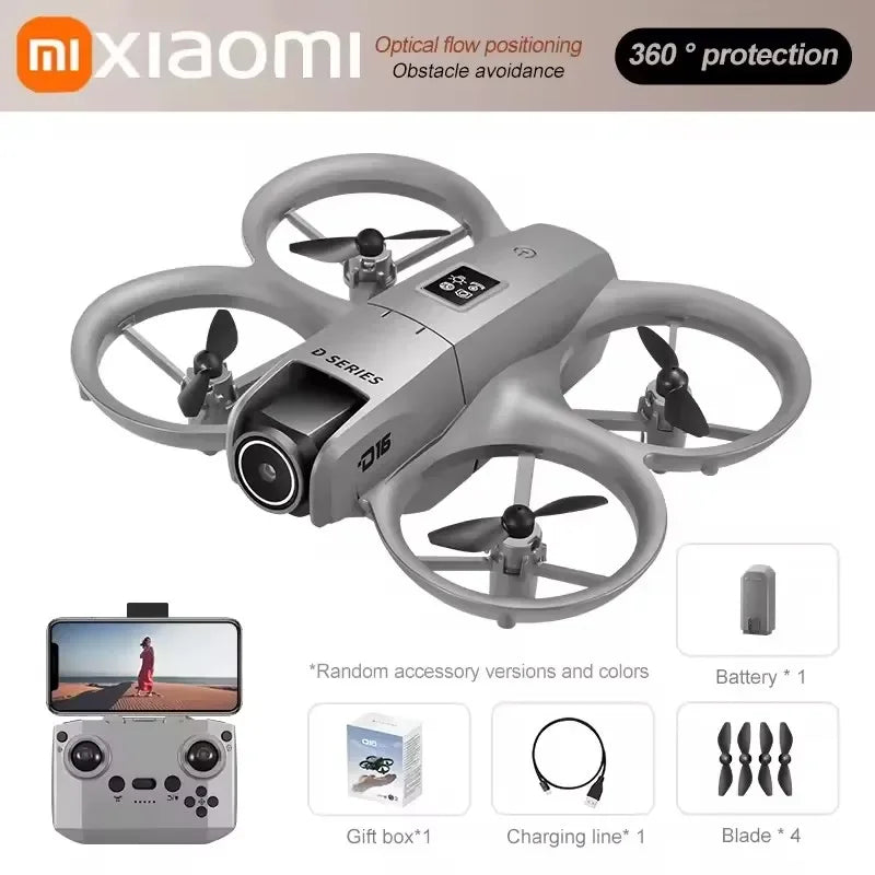 Xiaomi D16 Mini Drone 8K HD Dual Camera 180° WildPeak