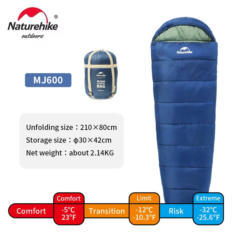Naturehike Sleeping Bag MJ600 -12℃