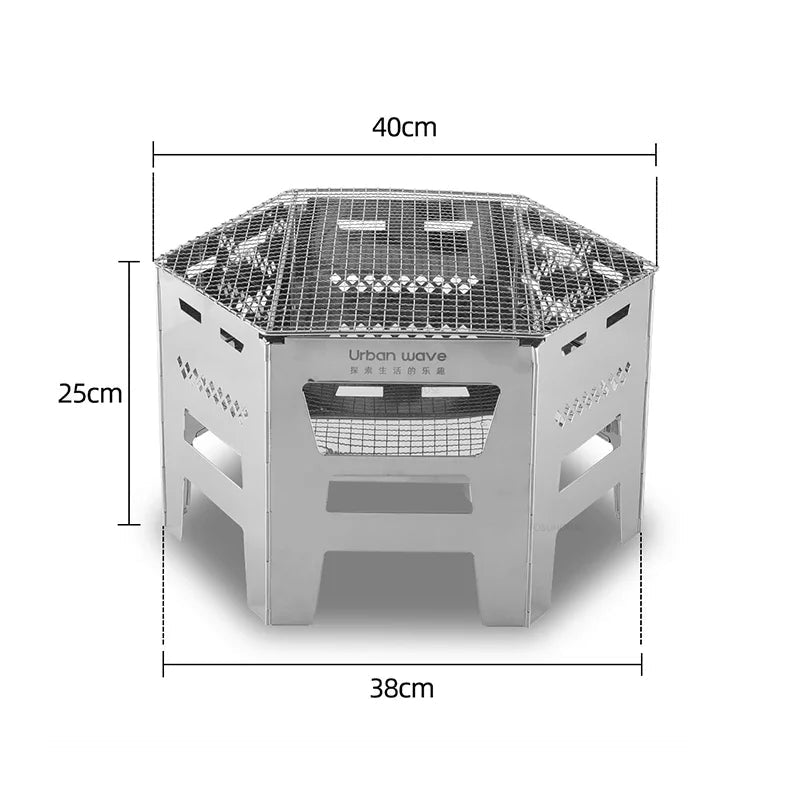 Hexagonal Fire Pits WildPeak