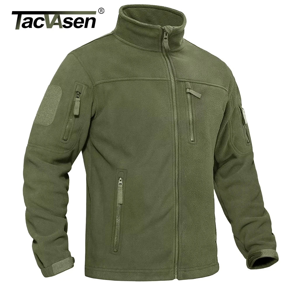 TACVASEN Fleece Jacket Soft WildPeak
