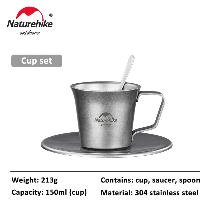 Naturehike Outdoor Tableware Stainless Steel