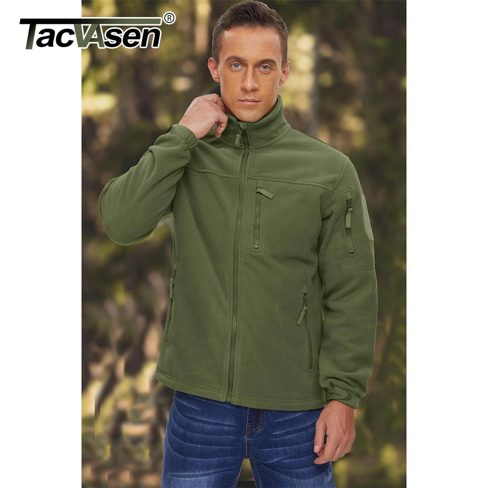 TACVASEN Fleece Jacket Soft WildPeak