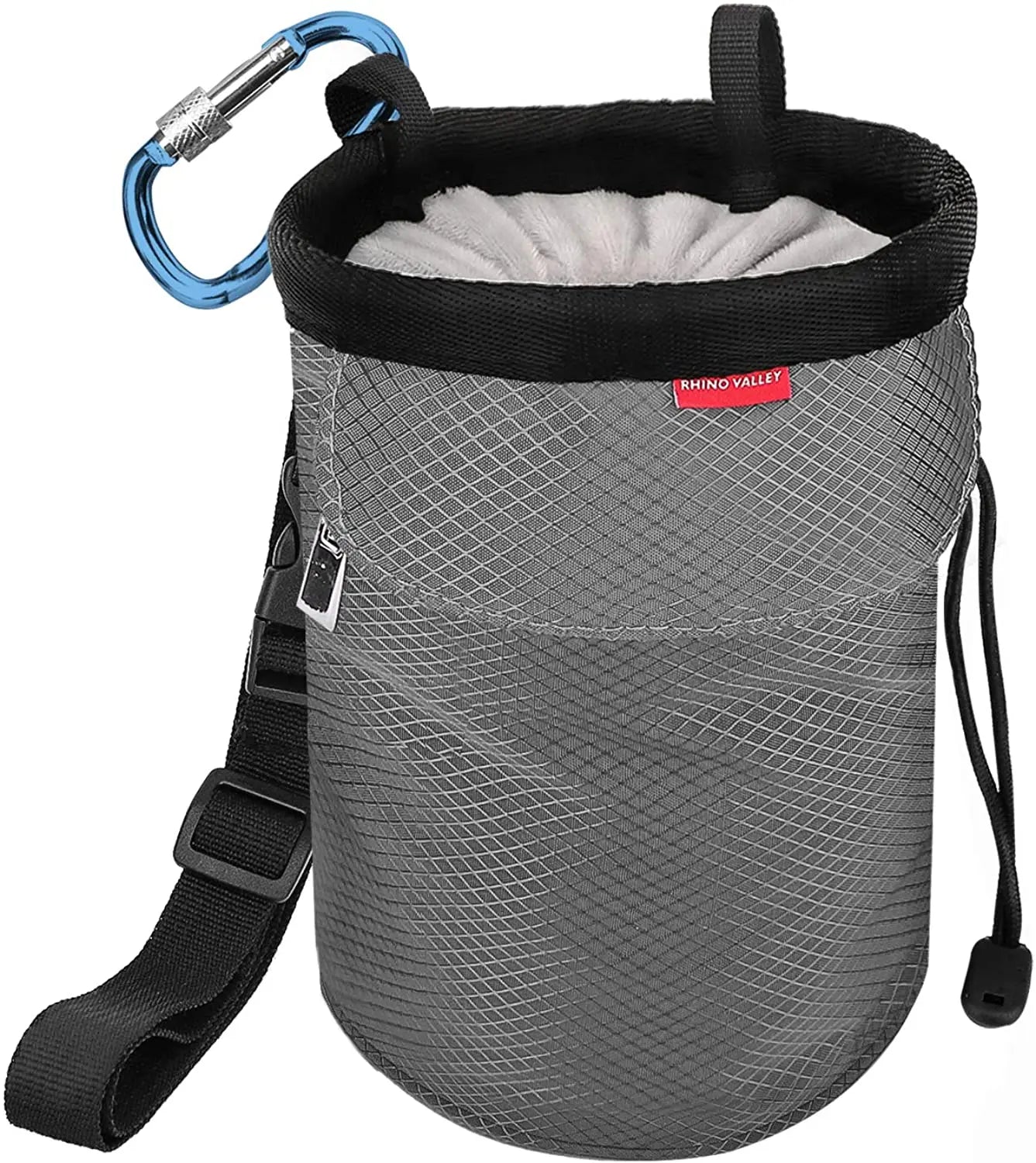 Magnesia Sack Rock Climbing Chalk Bag Waterproof Pocket for Weight Lifting Outdoor Bouldering Magnesia Pouch Climbing Equipment WildPeak