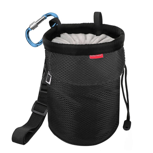 Magnesia Sack Rock Climbing Chalk Bag Waterproof Pocket for Weight Lifting Outdoor Bouldering Magnesia Pouch Climbing Equipment WildPeak