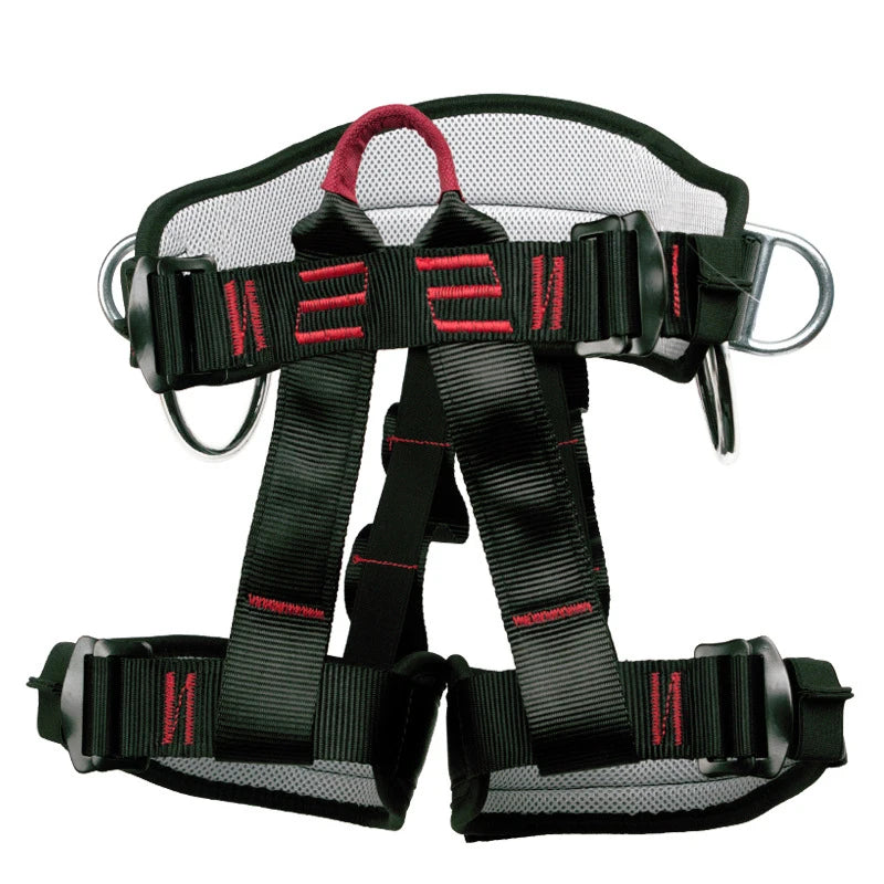 Camping Safety Belt 25KN Outdoor Rock Climbing Outdoor Expand Training Half Body Harness Protective Supplies Survival Equipment WildPeak
