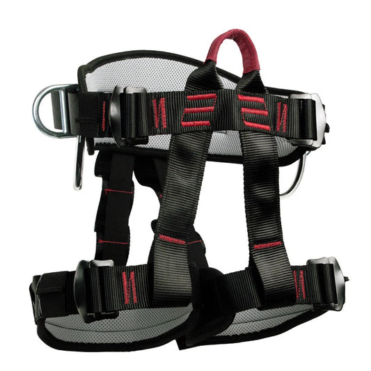 Camping Safety Belt 25KN Outdoor Rock Climbing Outdoor Expand Training Half Body Harness Protective Supplies Survival Equipment WildPeak
