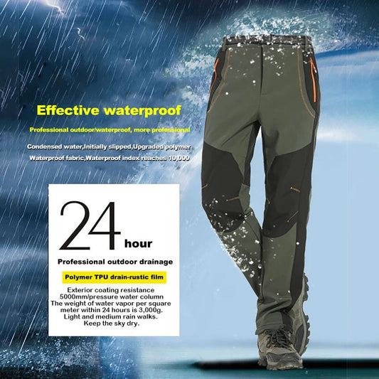 Hiking Pants Men Winter Waterproof WildPeak