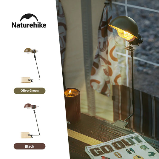 Naturehike Camping Table Lamp 360 Degree Adjustable Waterproof