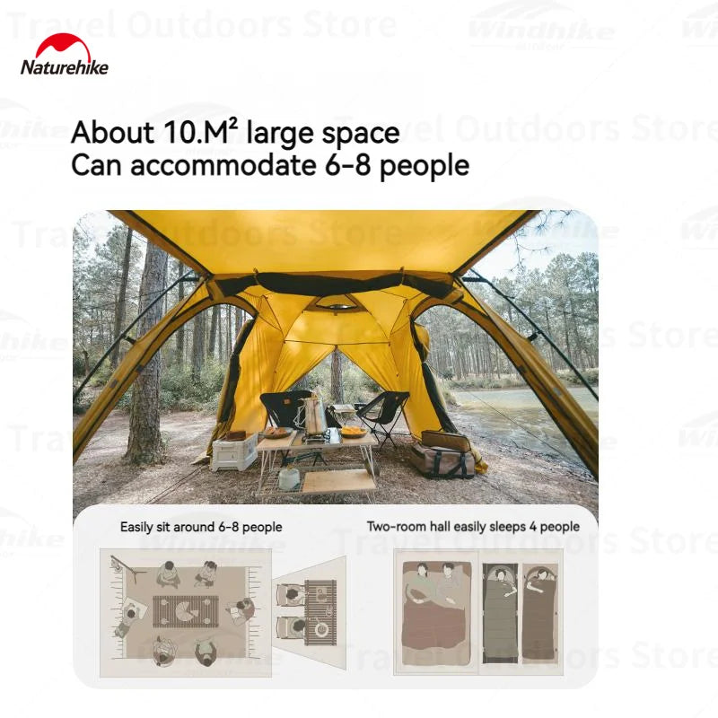 Naturehike Ultralight Tent With Chimney Screen WildPeak