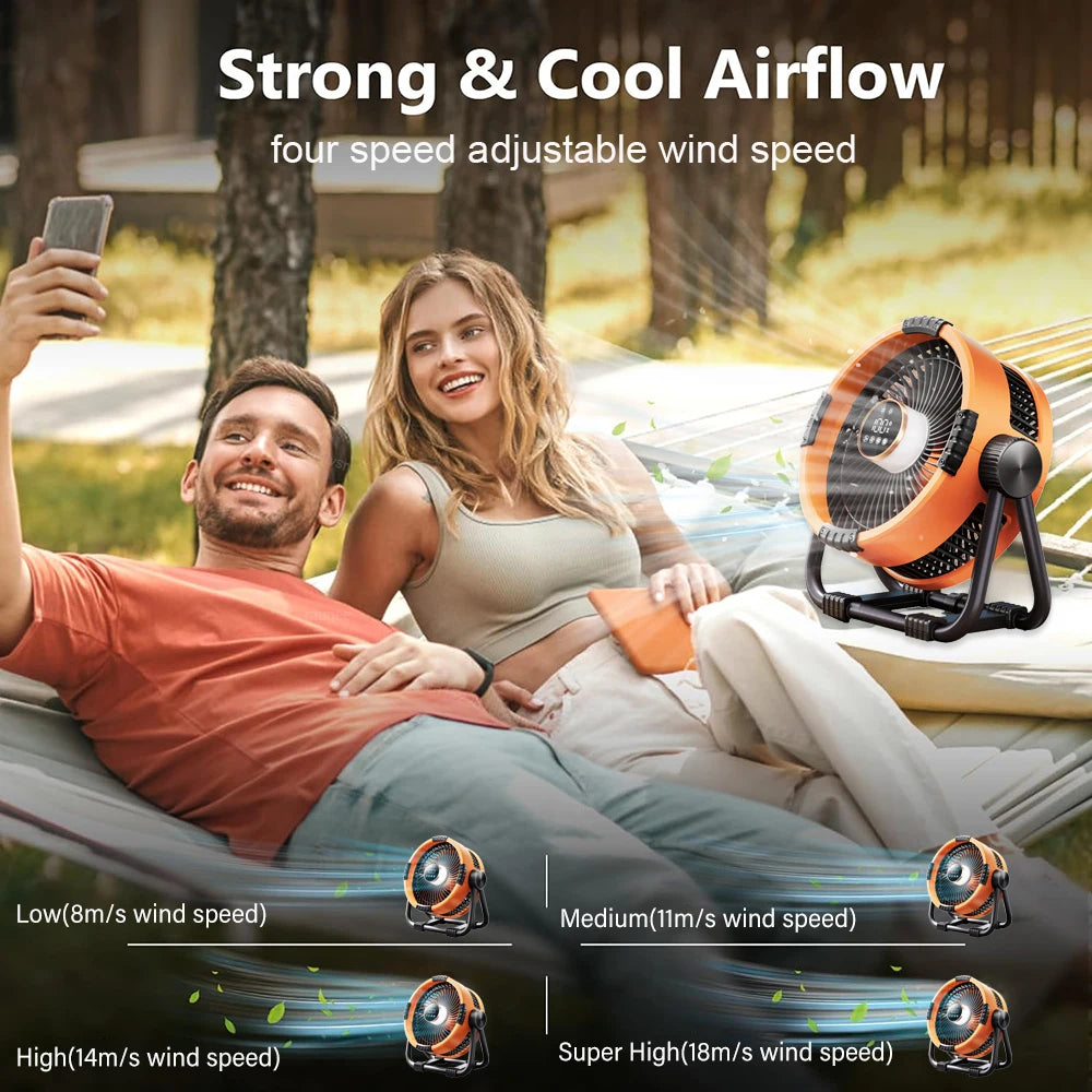Camping Fan 20000mAh WildPeak