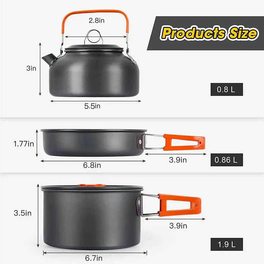 Camping Cookware Set WildPeak