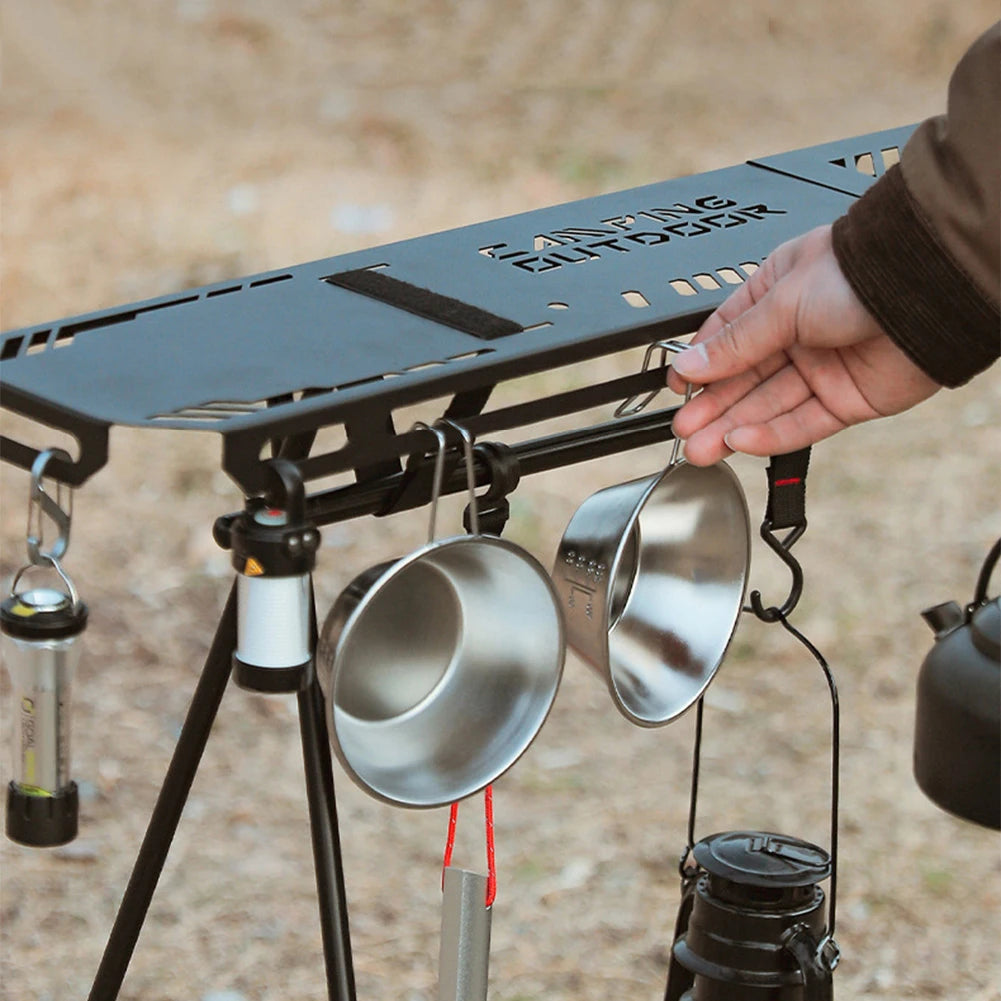 Foldable Camping Tripod Top Plate WildPeak