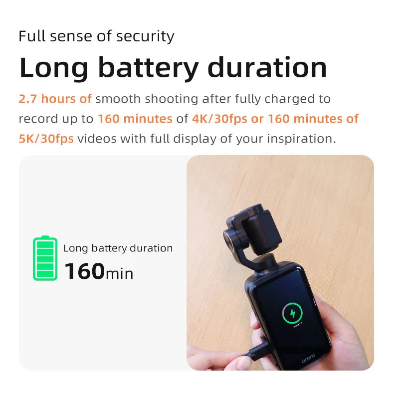 ORDRO M5 Action Camera 4k WildPeak