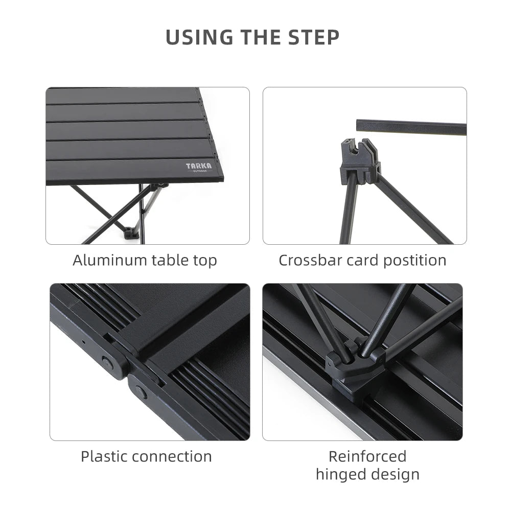 Aluminium Camping Folding Table WildPeak