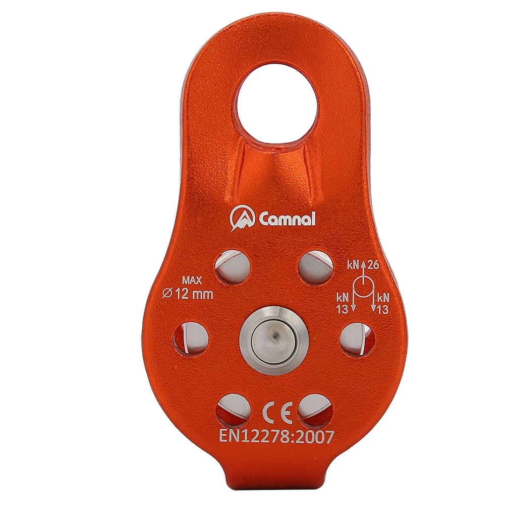 26KN Single Swivel Rope Pulley 12mm WildPeak