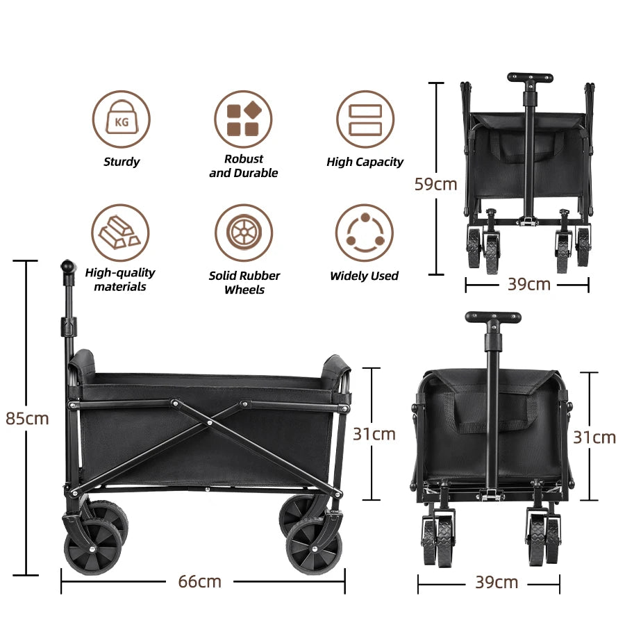 Foldable Outdoor Camping Cart