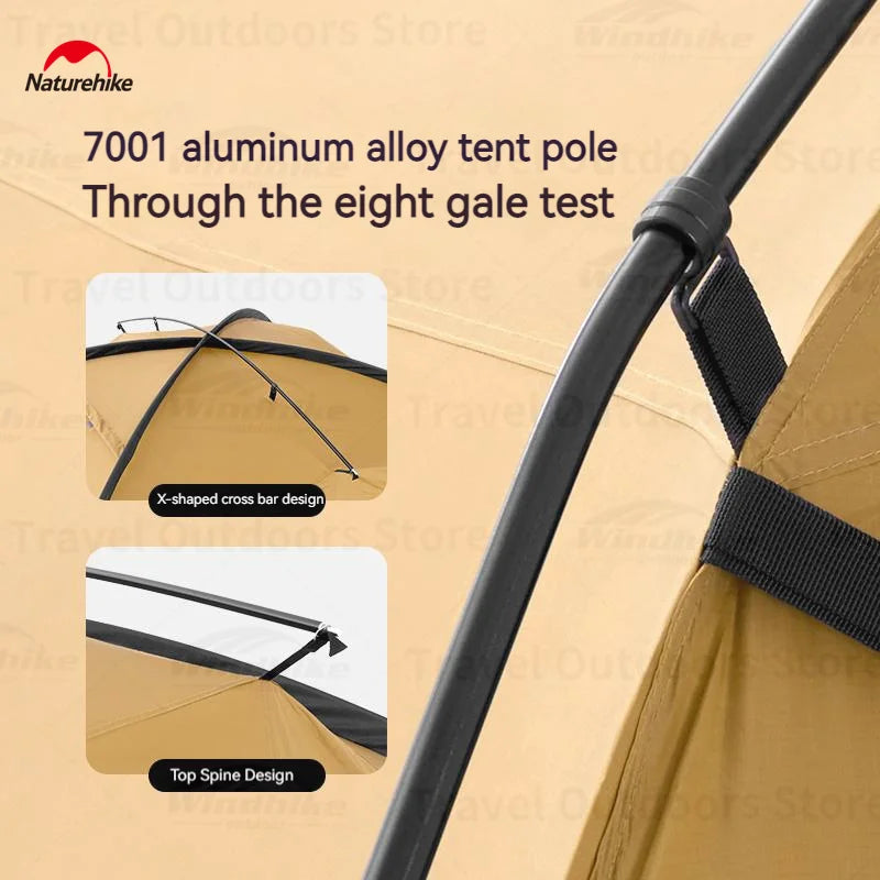 Naturehike Ultralight Tent With Chimney Screen WildPeak