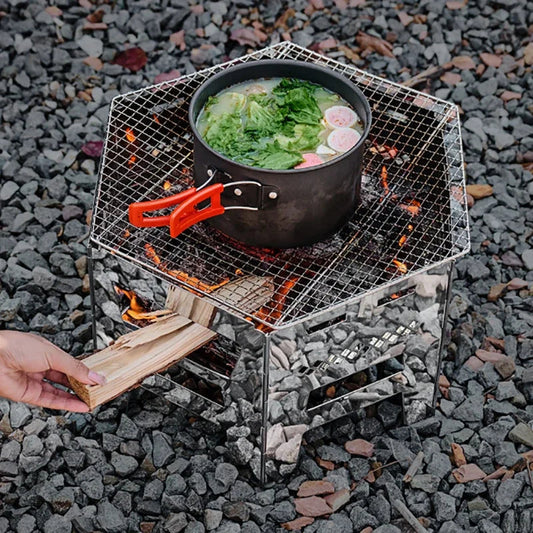Hexagonal Fire Pits WildPeak