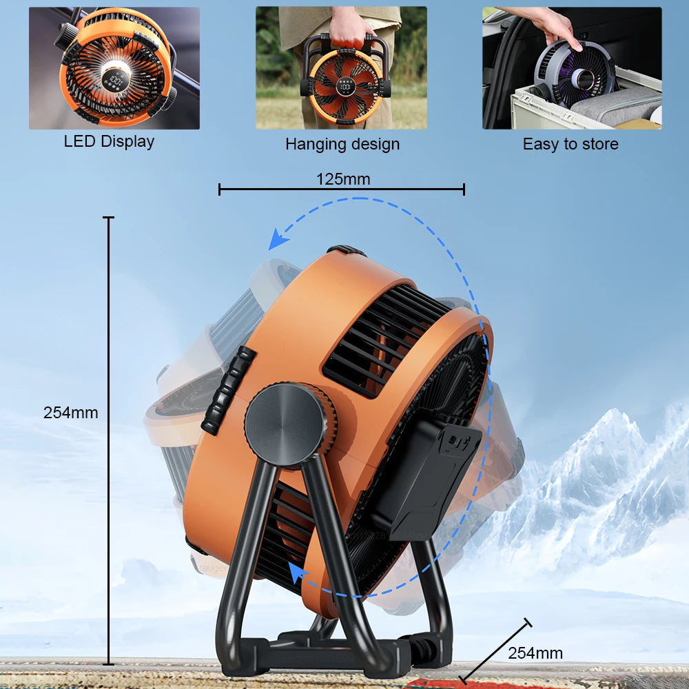 Camping Fan 20000mAh WildPeak