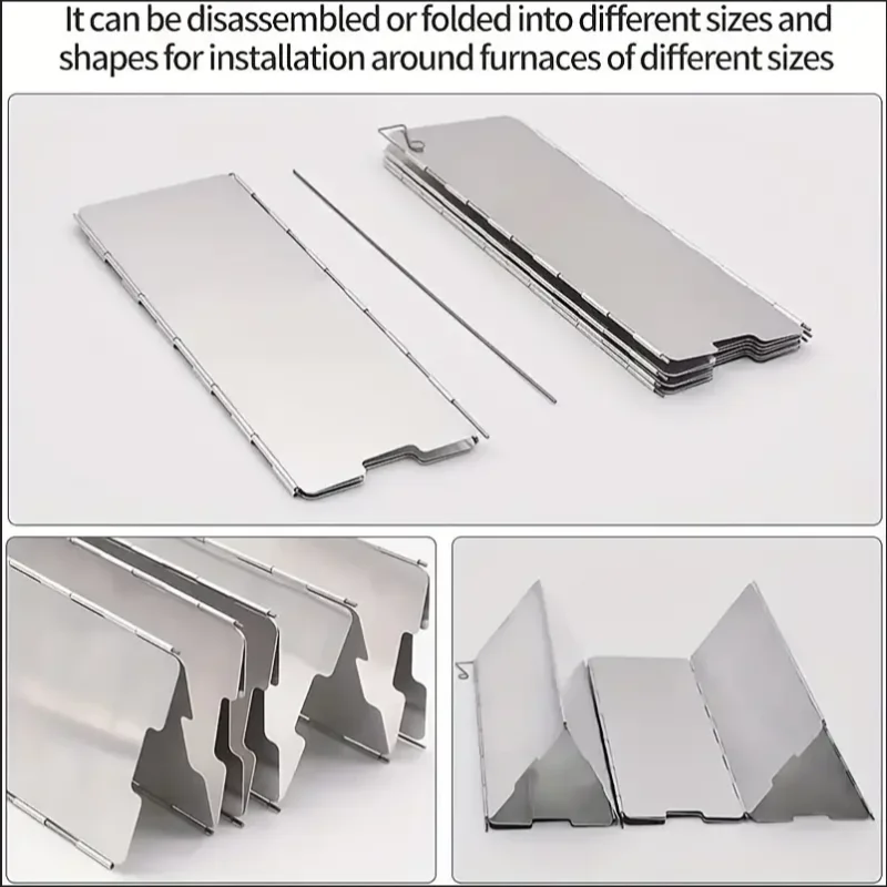 10 Plates Aluminum Windscreen WildPeak
