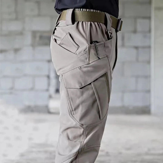 Men's Spring Autumn City Cargo Elastic Pants Trekking Hiking WildPeak