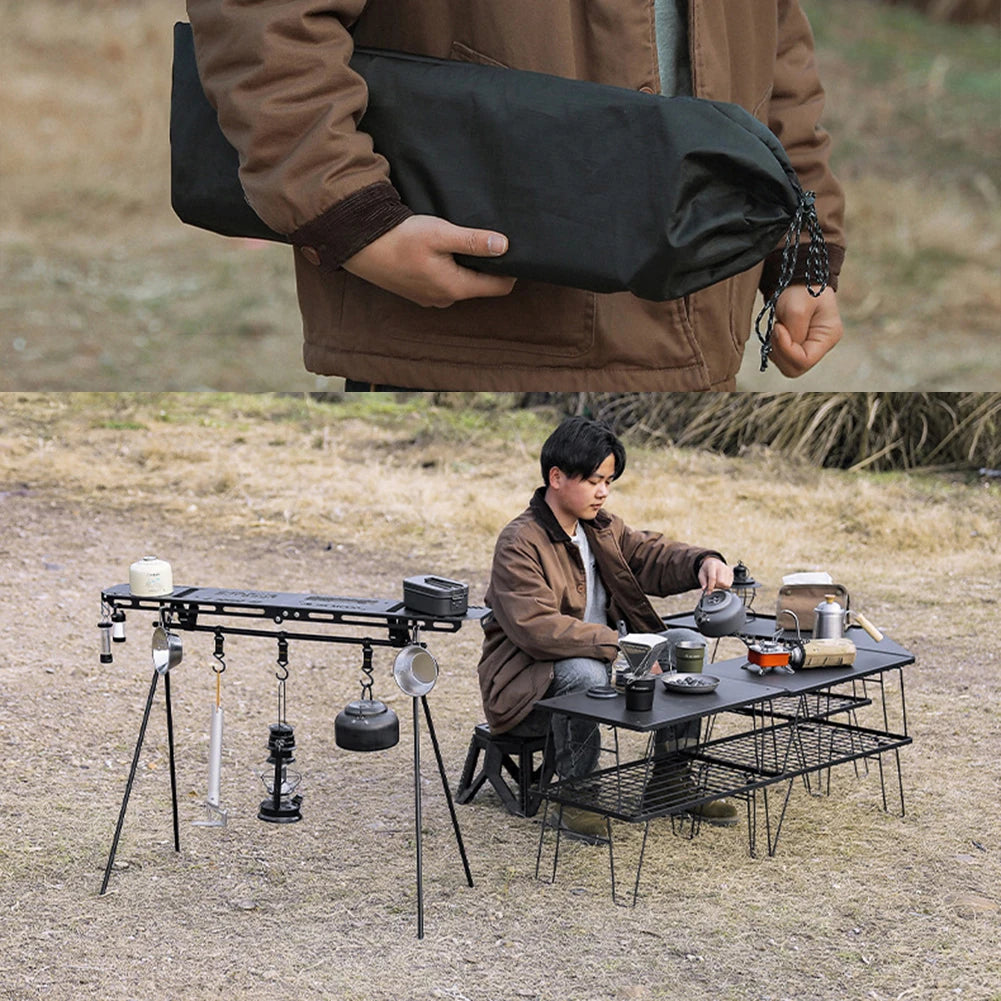 Foldable Camping Tripod Top Plate WildPeak
