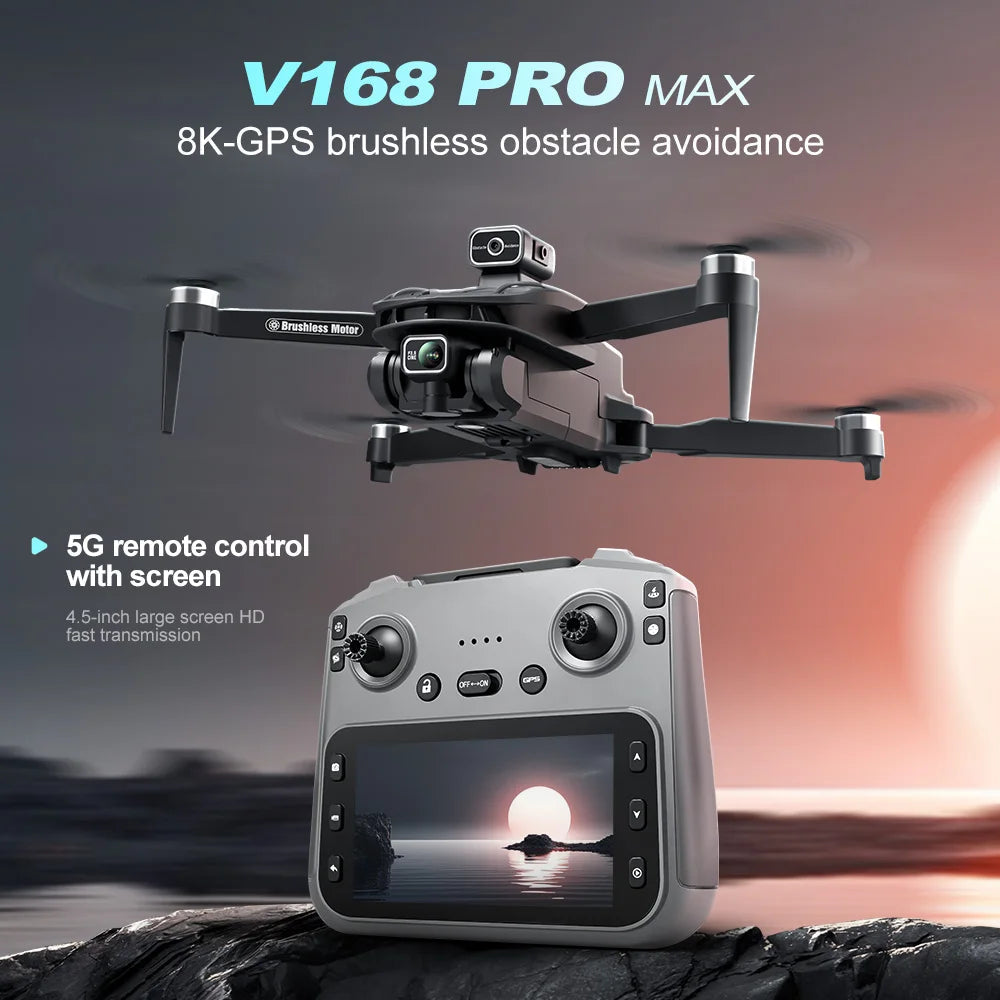 V168 Max Drone 8K WildPeak