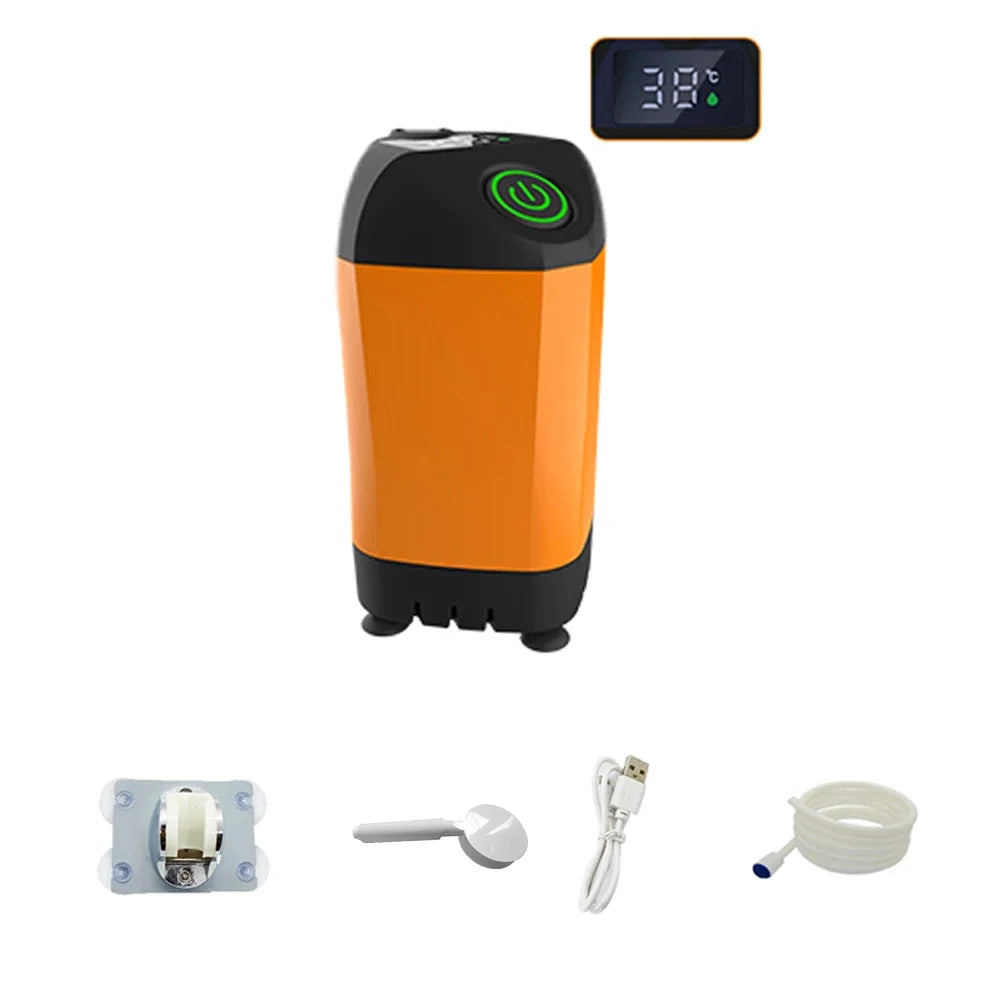 Rechargeable Electric Shower Pump USB Powered WildPeak