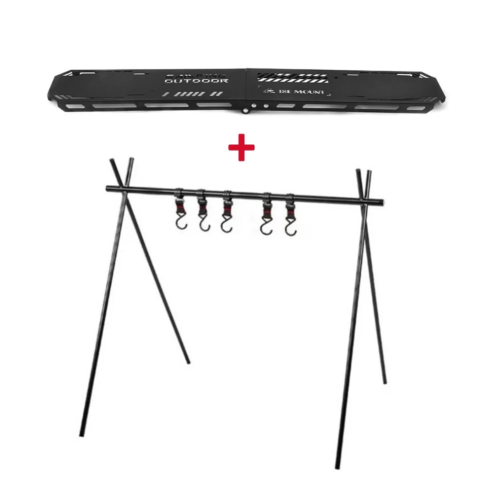 Foldable Camping Tripod Top Plate WildPeak