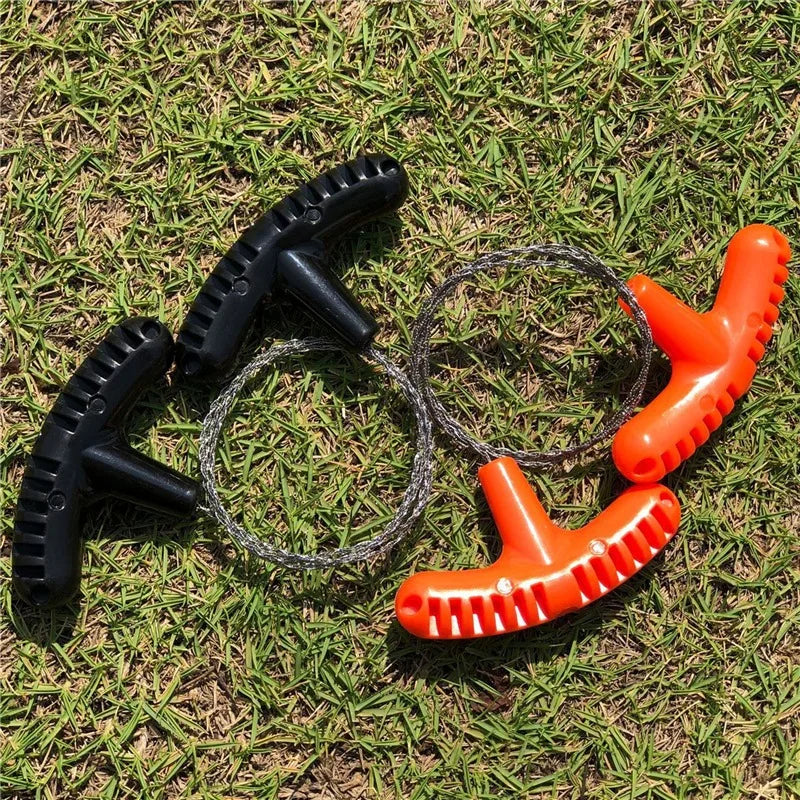 Portable Stainless Saw with Finger Handle
