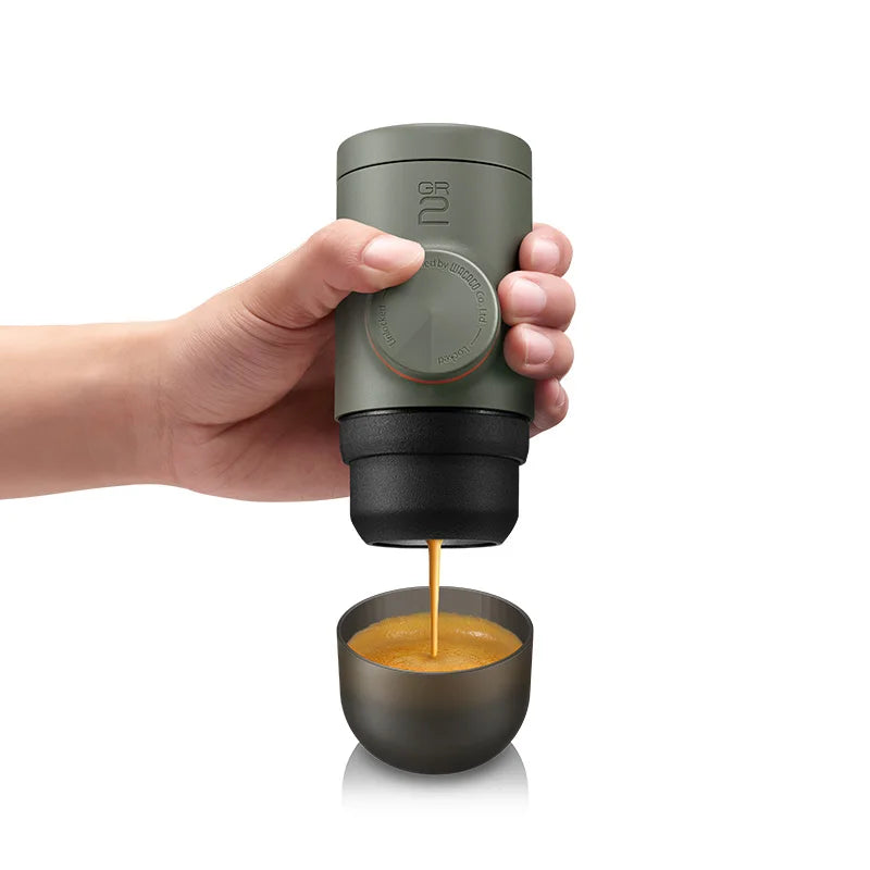 Espresso Machine for Outdoor Compatible Ground Coffee, WildPeak