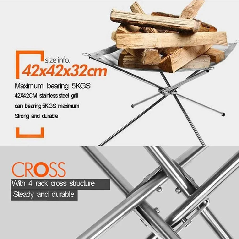 Bonfire Rack Portable WildPeak