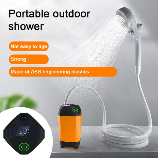 Rechargeable Electric Shower Pump USB Powered WildPeak