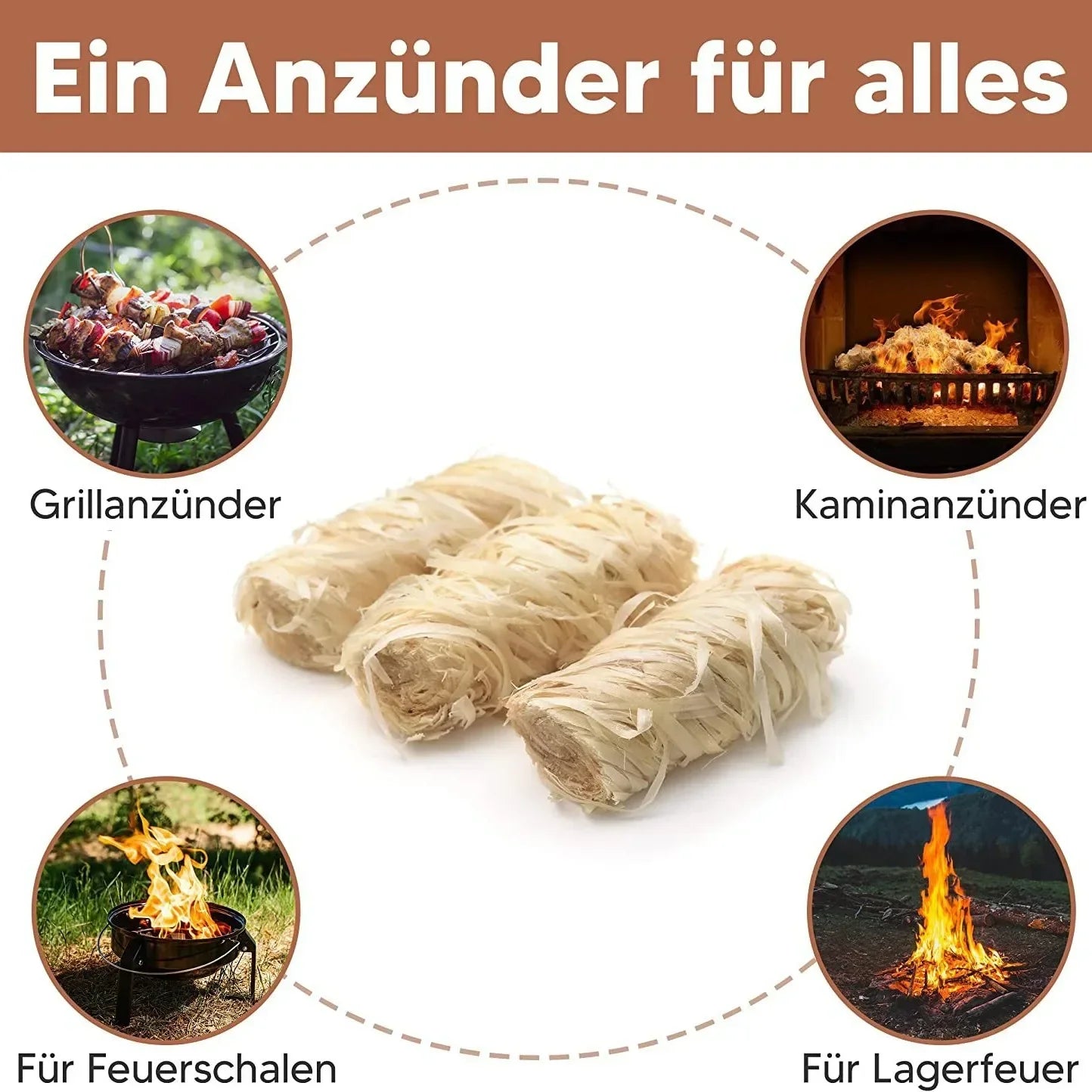 Natural fire starter WildPeak