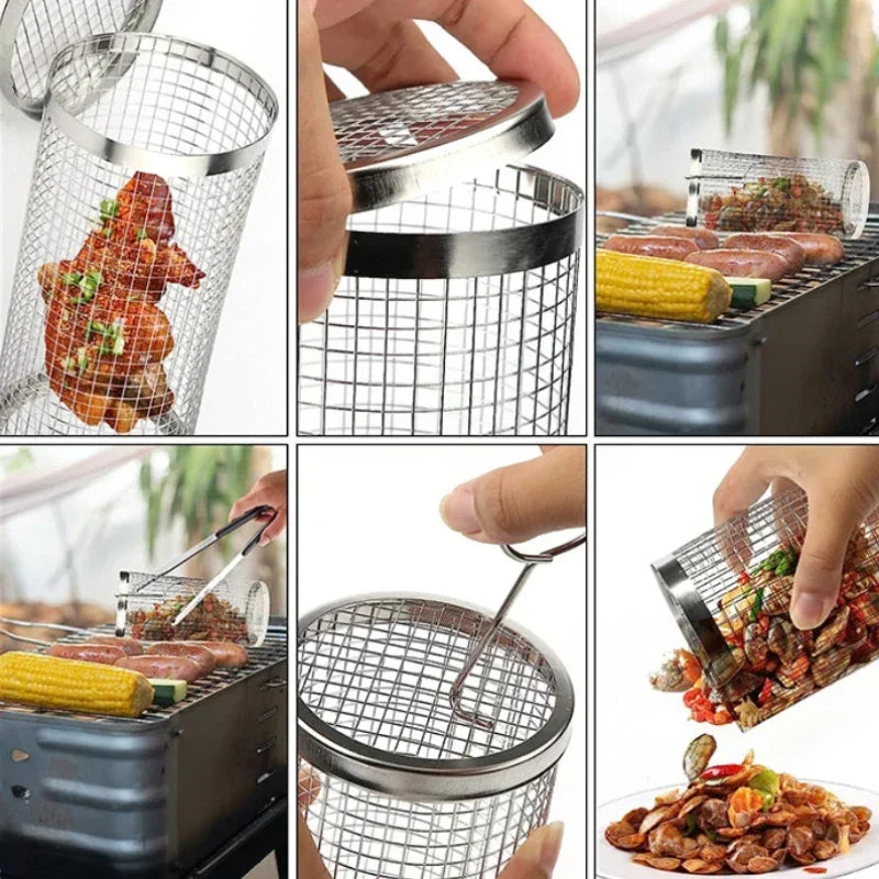 Barbecue Cage Rolling Grilling WildPeak