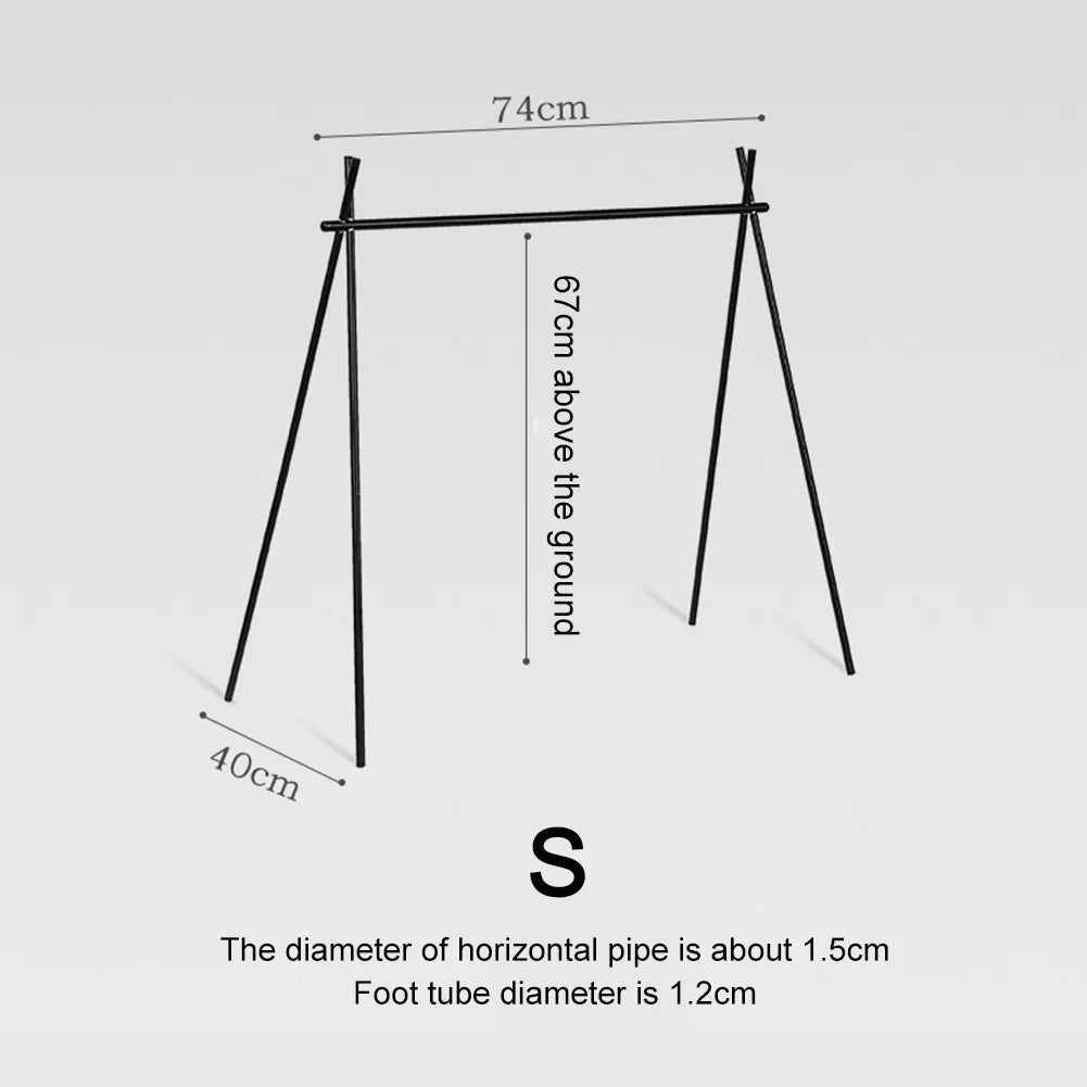 Foldable Camping Tripod Top Plate WildPeak