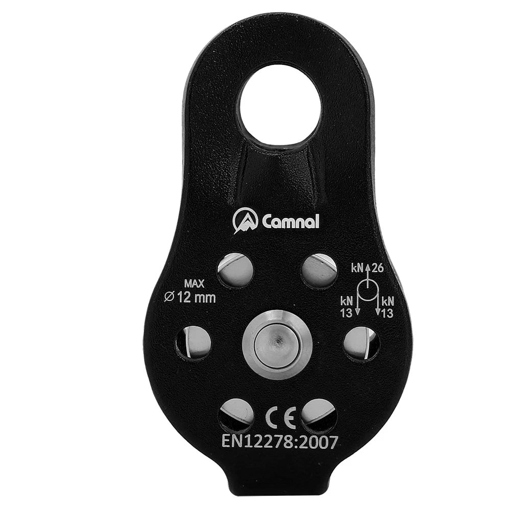 26KN Single Swivel Rope Pulley 12mm WildPeak