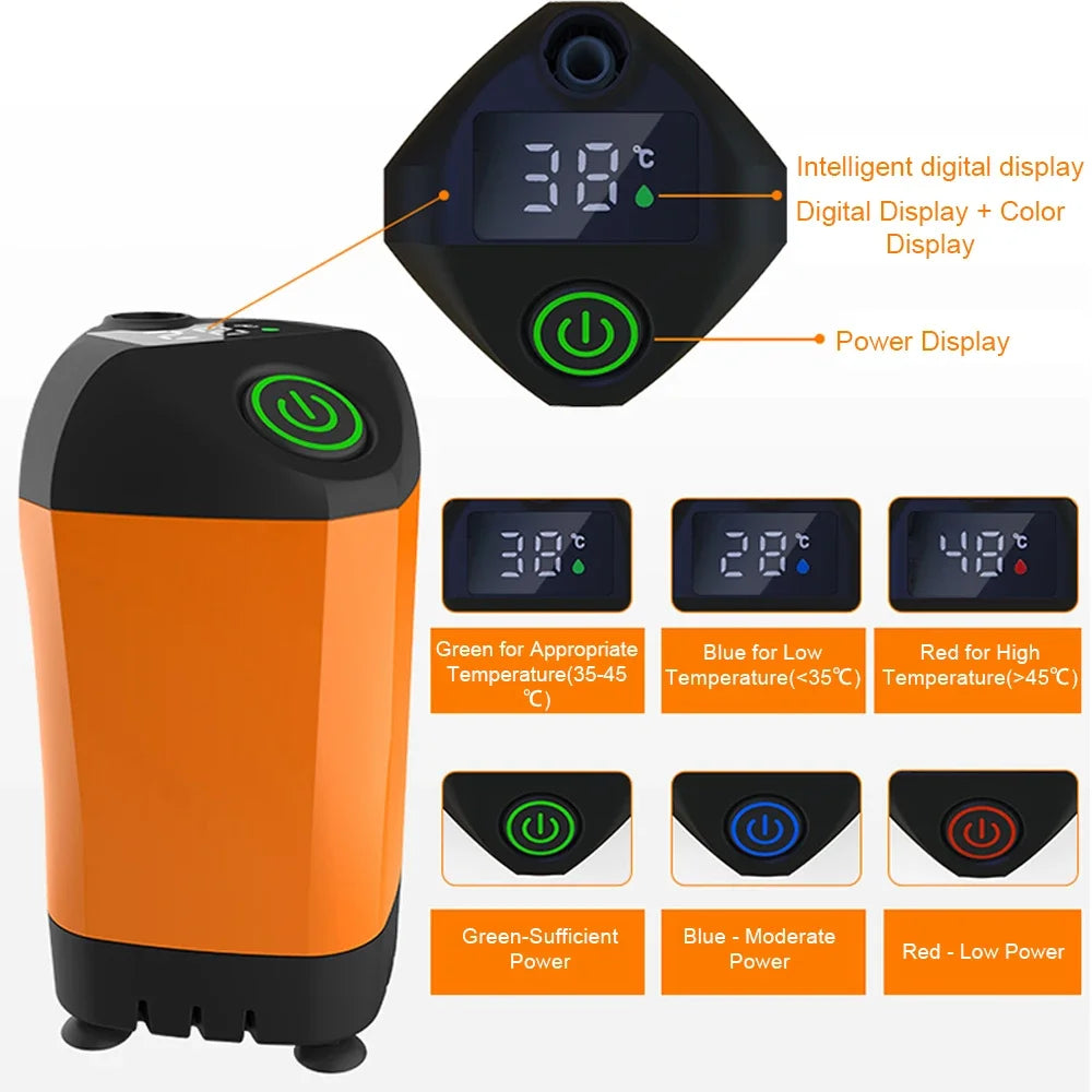 Rechargeable Electric Shower Pump USB Powered WildPeak