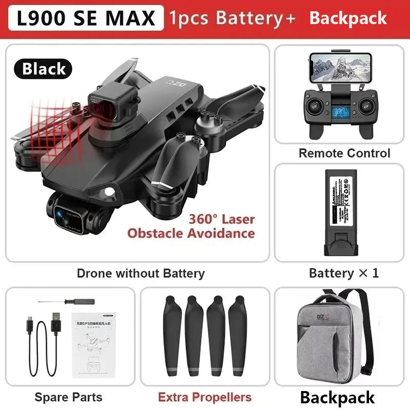 L900 Pro SE MAX GPS Drone 4K WildPeak