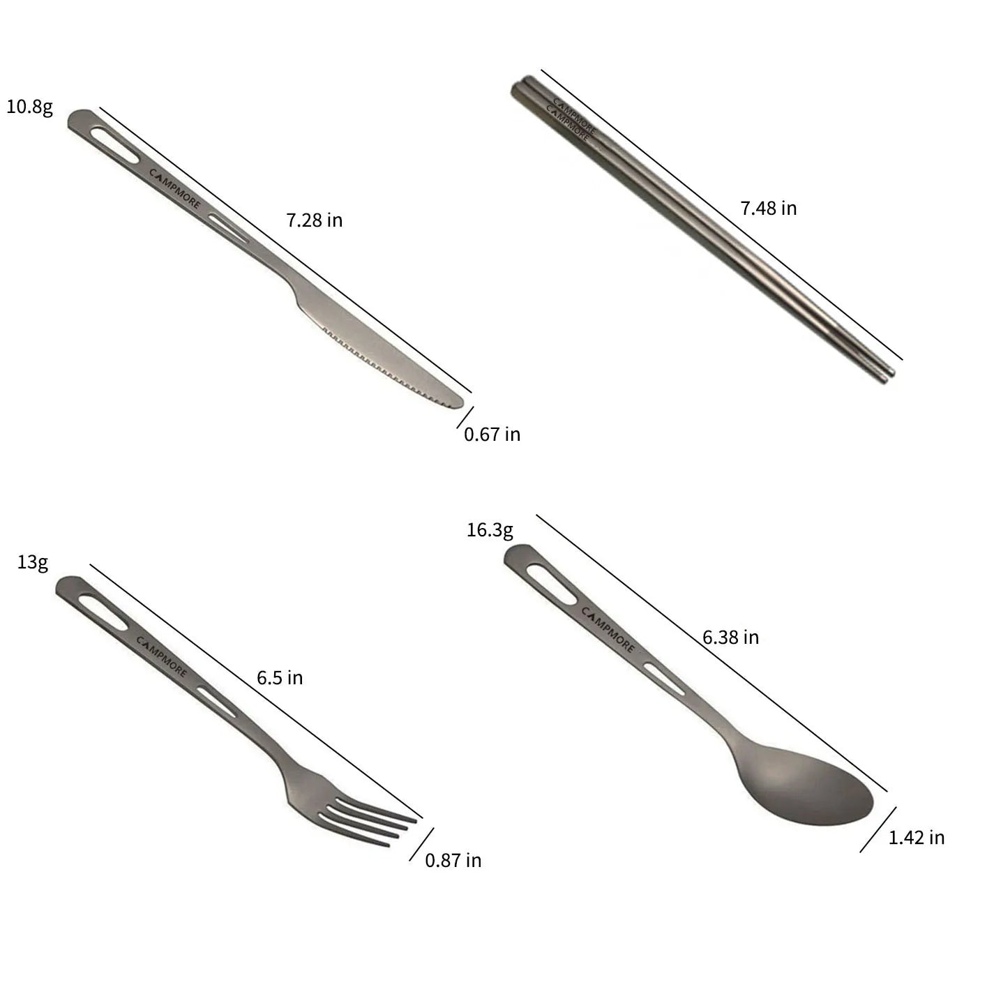 Titanium Tableware WildPeak