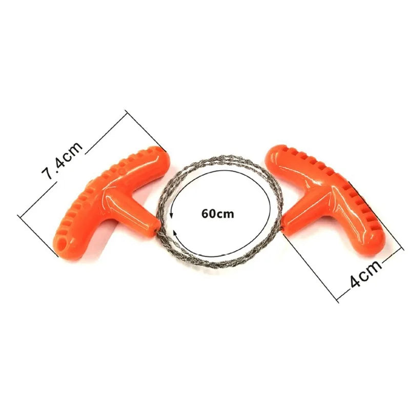 Portable Stainless Saw with Finger Handle