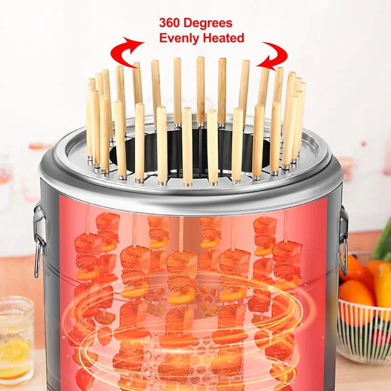 Charcoal Grill Smokeless Grill Cooking WildPeak