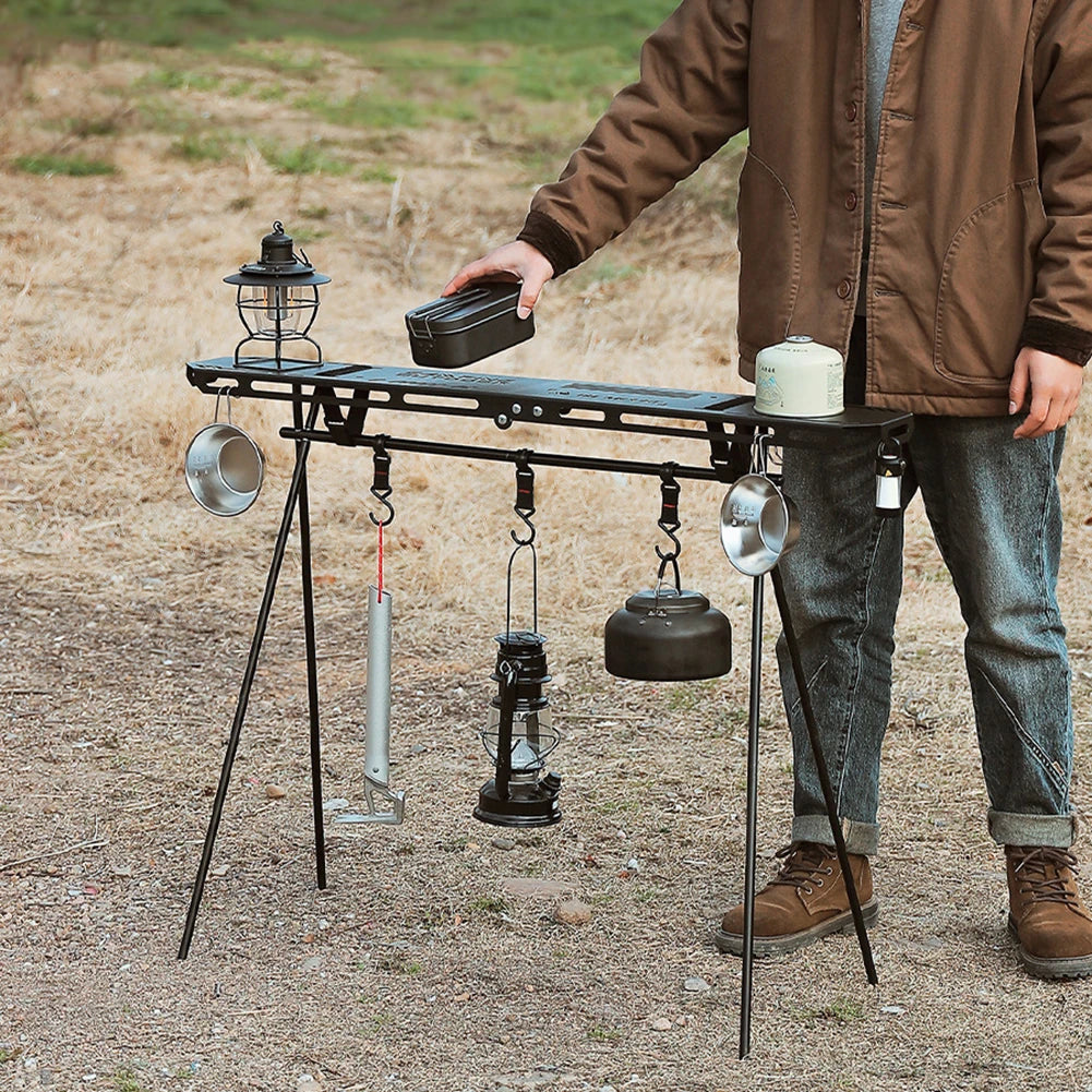 Foldable Camping Tripod Top Plate WildPeak