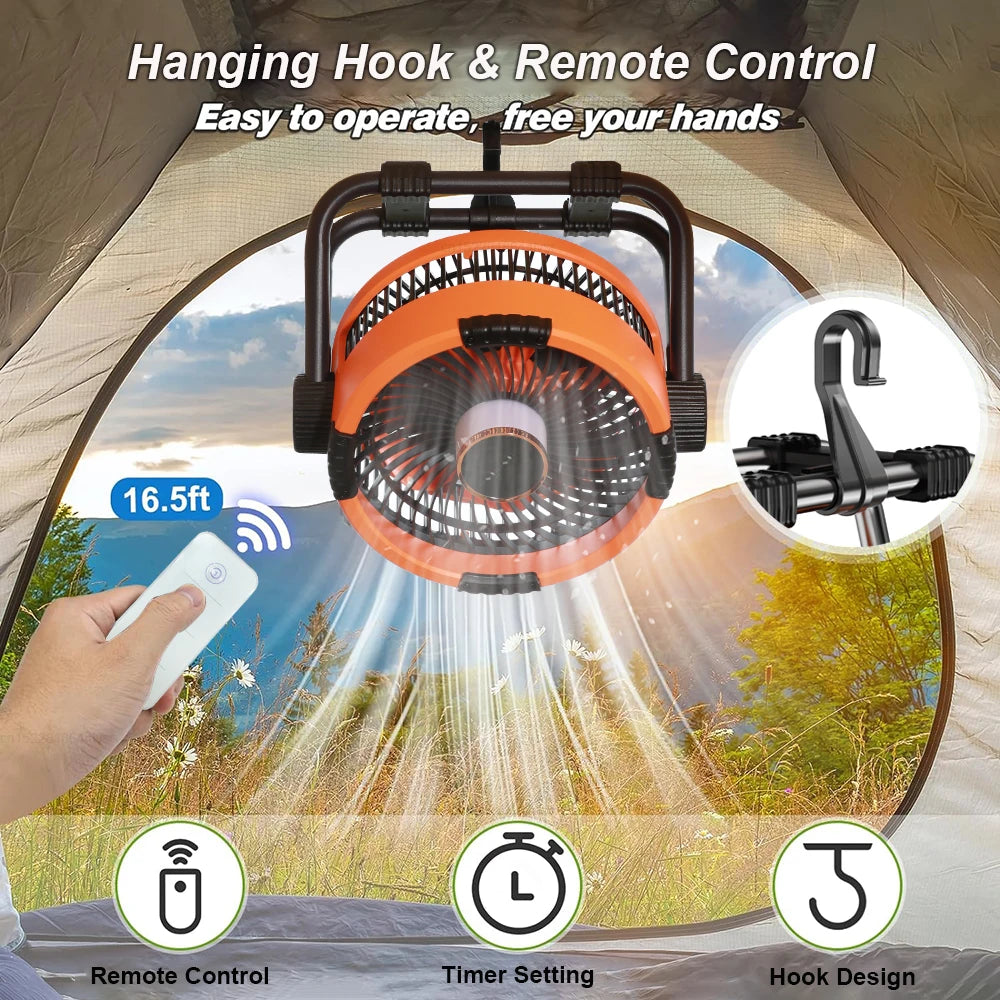 Camping Fan 20000mAh WildPeak