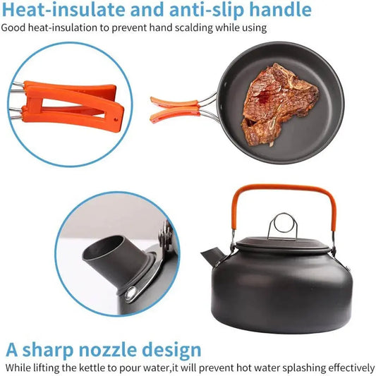 Camping Cookware Set WildPeak