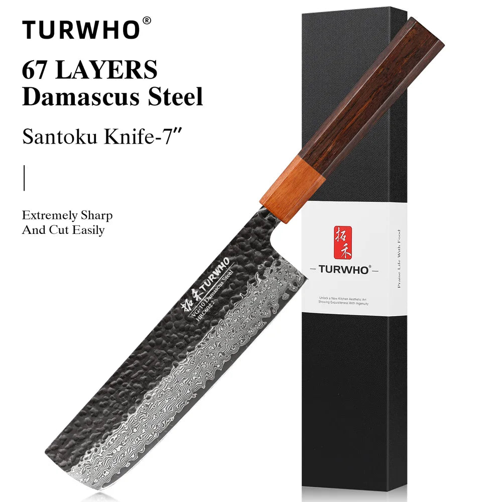 Nakiri Japanese Damascus WildPeak