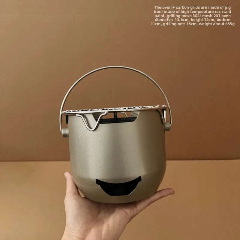 Mini Carbon Stove BBQ WildPeak