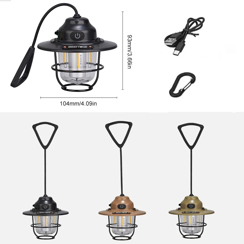 Camping Lanterns Retro WildPeak